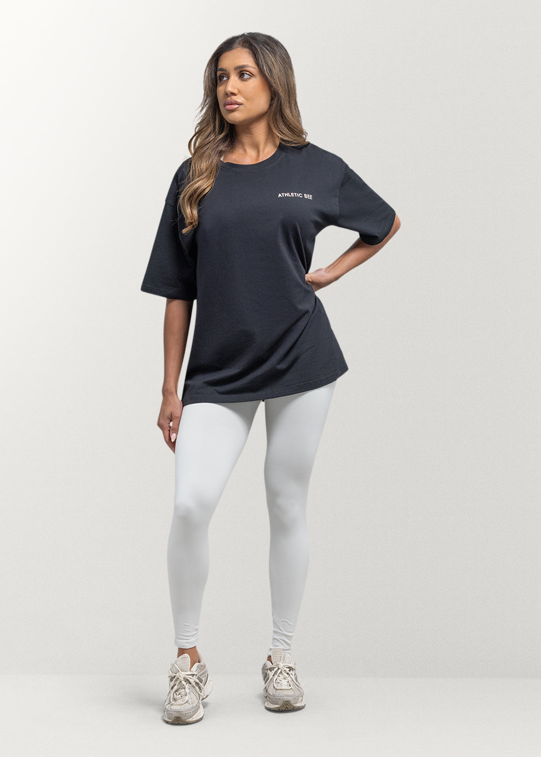 Everyday Athletic Oversized T-shirt Black