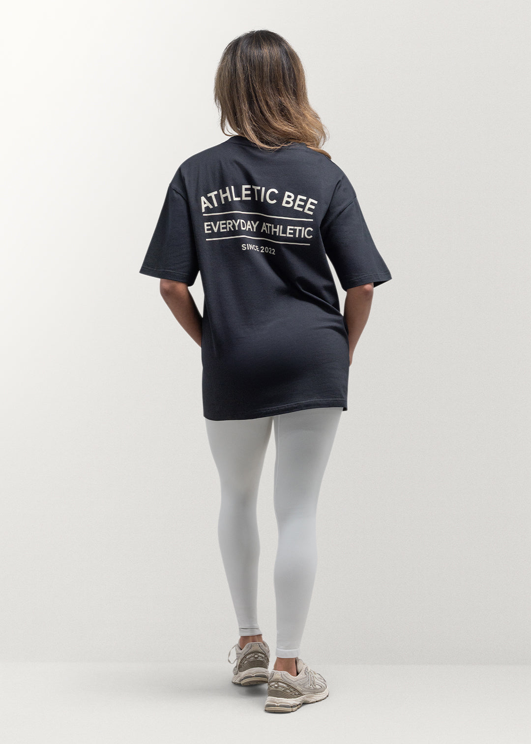 Everyday Athletic Oversized T-shirt Black