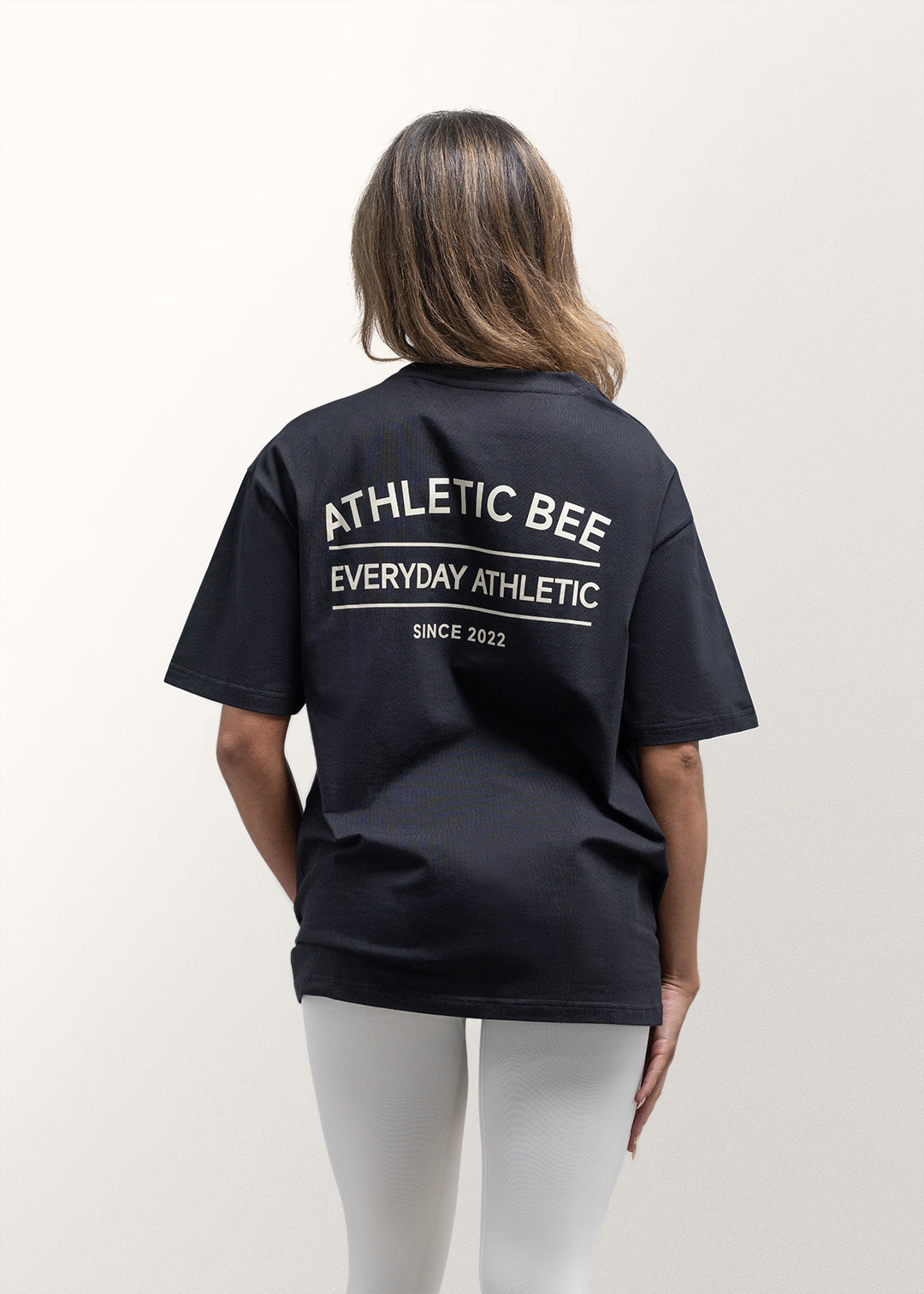 Everyday Athletic Oversized T-shirt Black