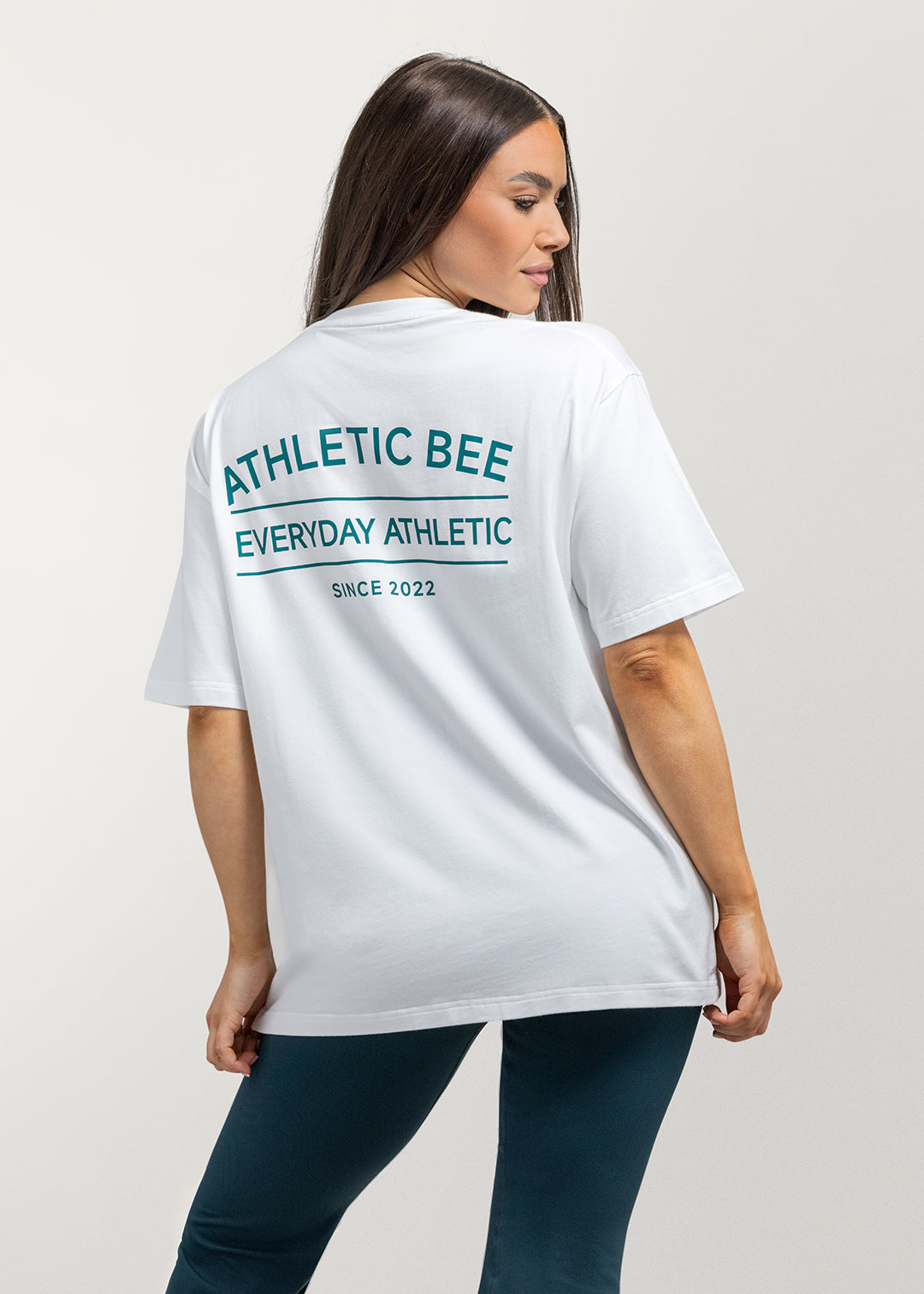 Everyday Athletic Oversized T-shirt White